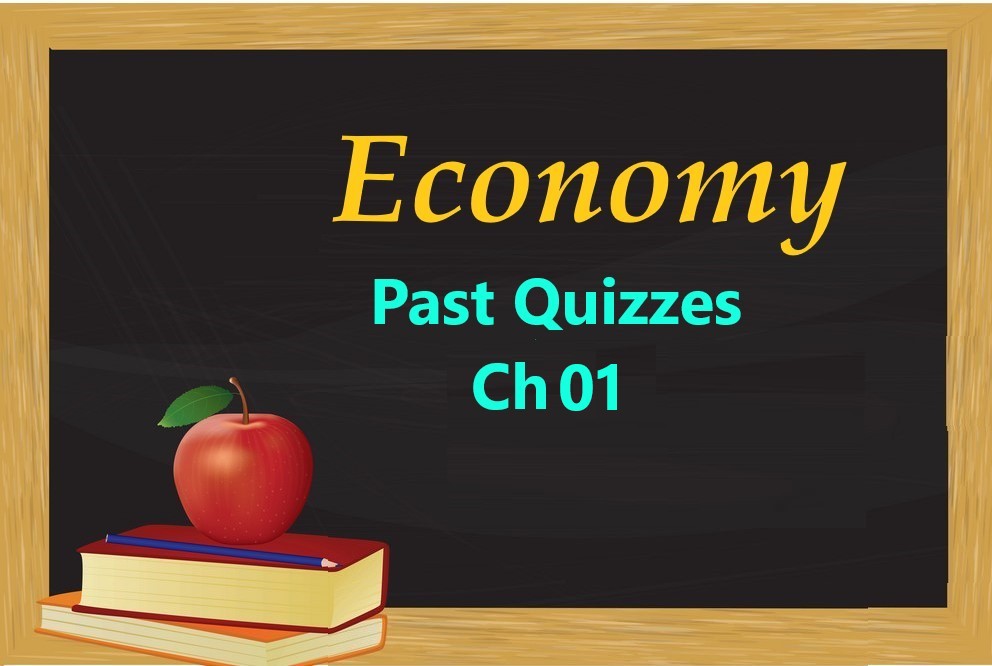 Economy - Past Quiz-Ch 01