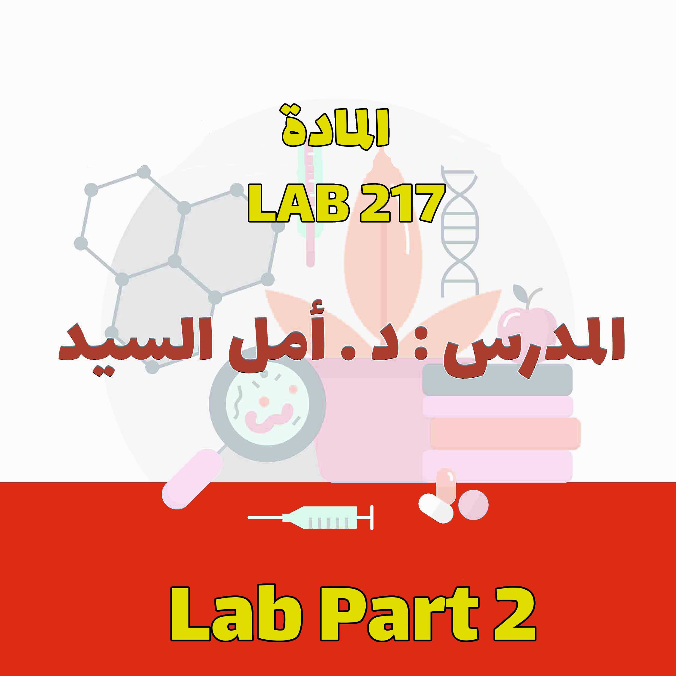 Lab 217 - Part 2