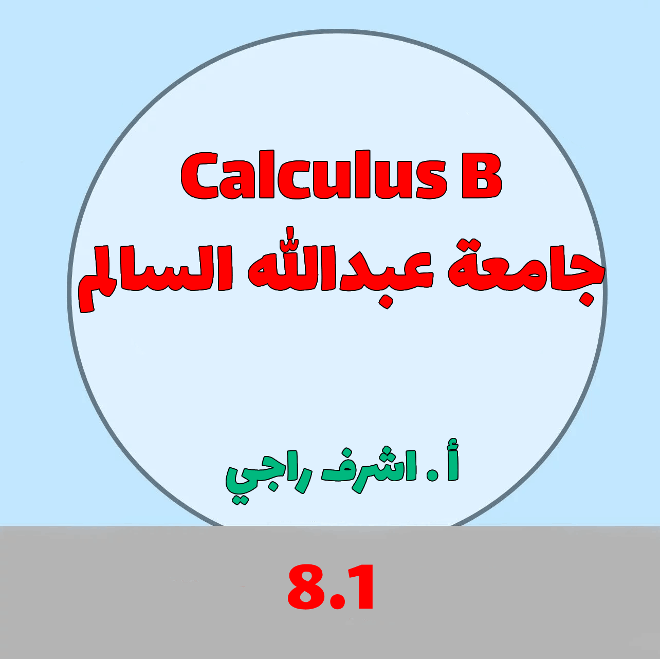 Calclulus b - 8.1