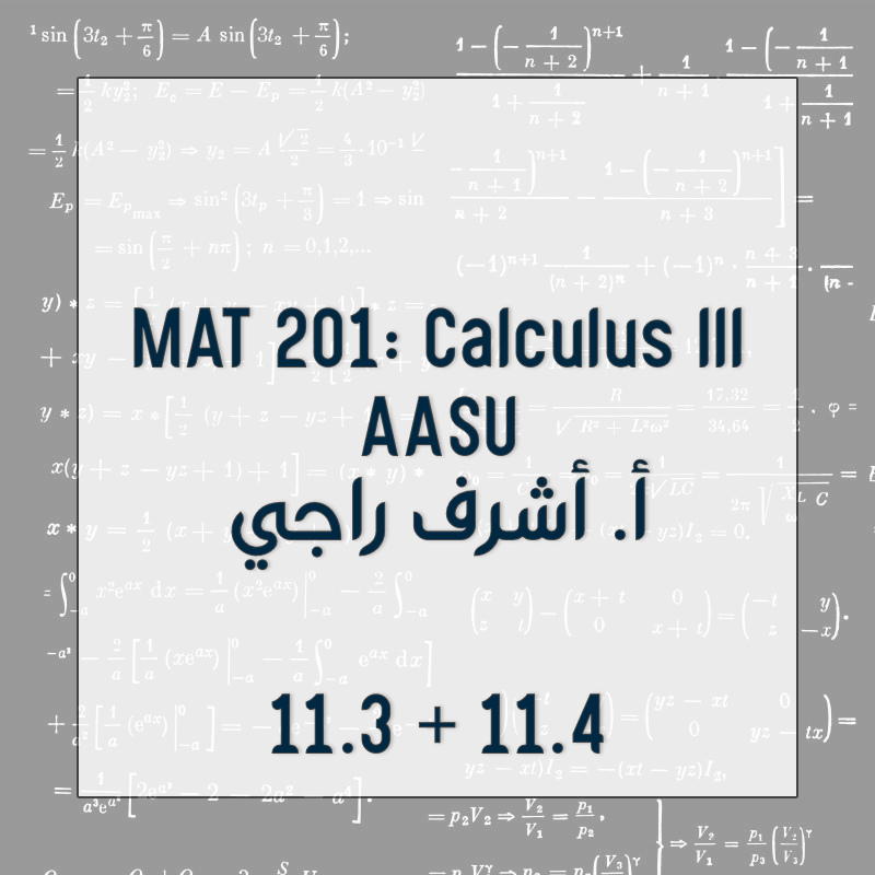 Class 2 - 11.3 + 11.4